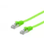 Verkkokaapeli Equip Cat.6A U/FTP litteä patch-kaapeli RJ-45 Cat6a 0,5 m vihreä