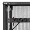 Pistorasia QOLTEC 54603 — 1U rack-asennettava, tulo 16A, 4× suojakosketinpistorasiaa