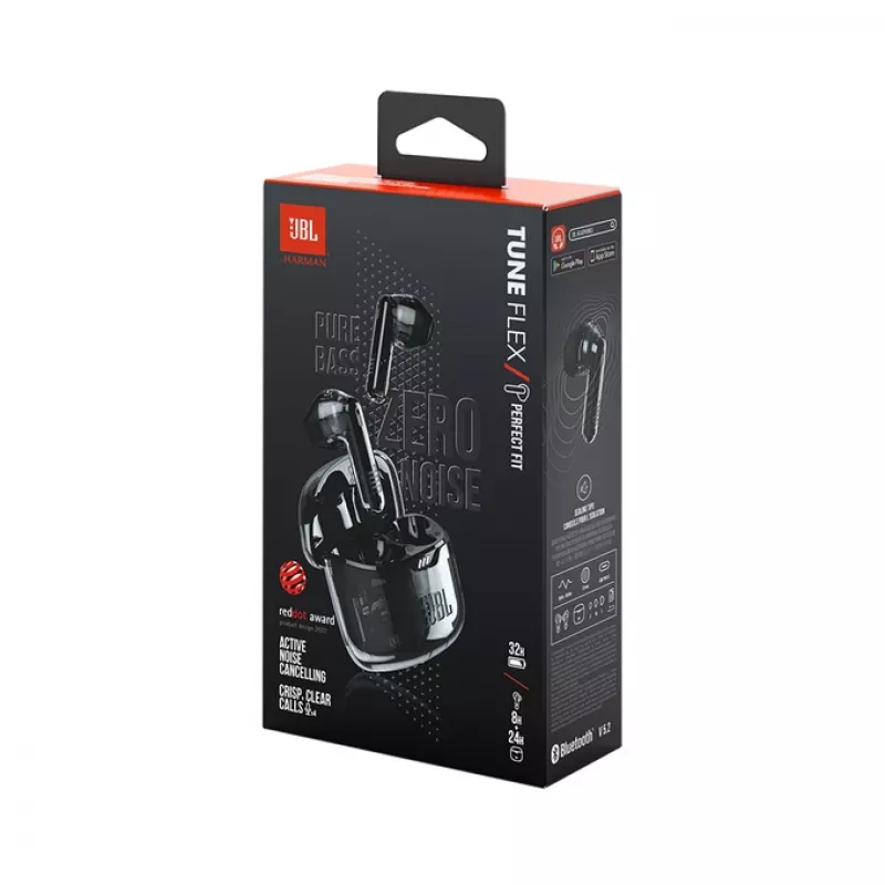 JBL Tune Flex Headset True Wireless Stereo (TWS) in-ear puhelut/musiikki/urheilu/arkikäyttö Bluetooth musta