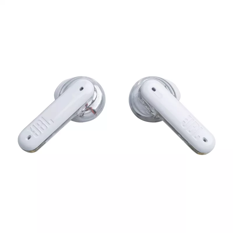 JBL Tune Flex Ghost Edition Headset True Wireless Stereo (TWS) In-ear puhelut/musiikki Bluetooth läpinäkyvä, valkoinen