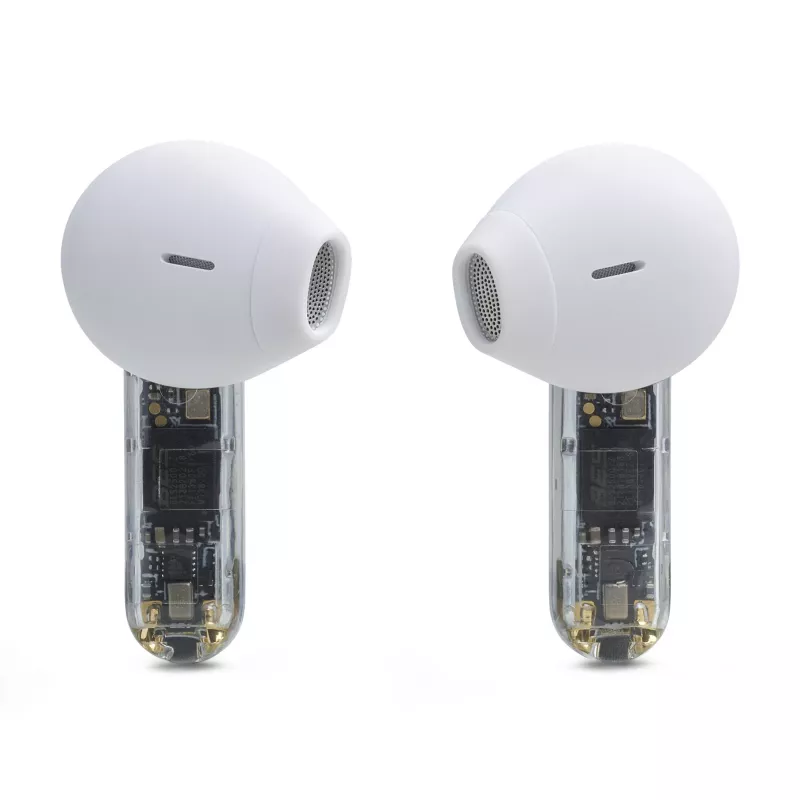 JBL Tune Flex Ghost Edition Headset True Wireless Stereo (TWS) In-ear puhelut/musiikki Bluetooth läpinäkyvä, valkoinen