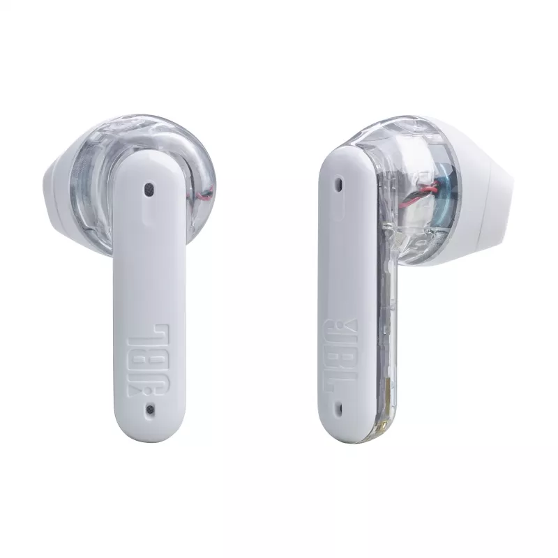 JBL Tune Flex Ghost Edition Headset True Wireless Stereo (TWS) In-ear puhelut/musiikki Bluetooth läpinäkyvä, valkoinen