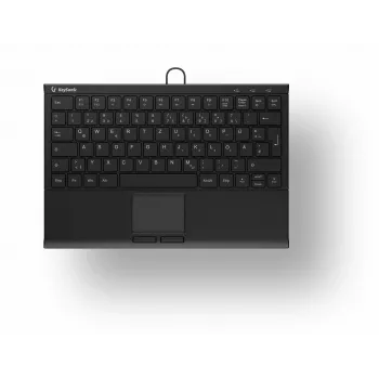KeySonic KSK-5211ELU (DE) näppäimistö kotiin USB QWERTZ saksalainen musta