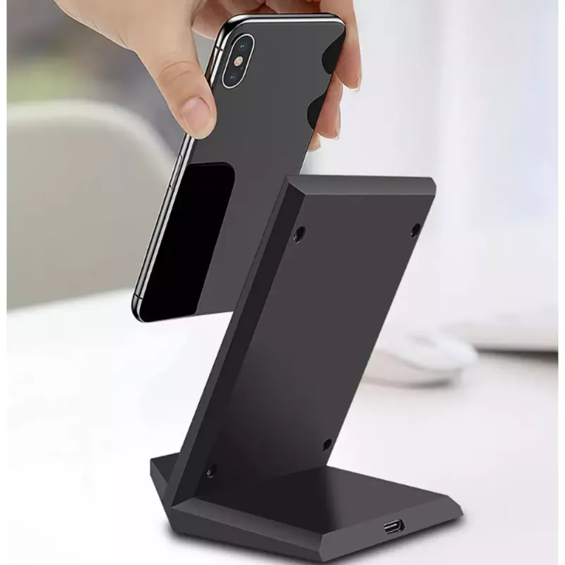 Sisälaturi 2GO 797330 älypuhelin musta USB langaton pikalataus