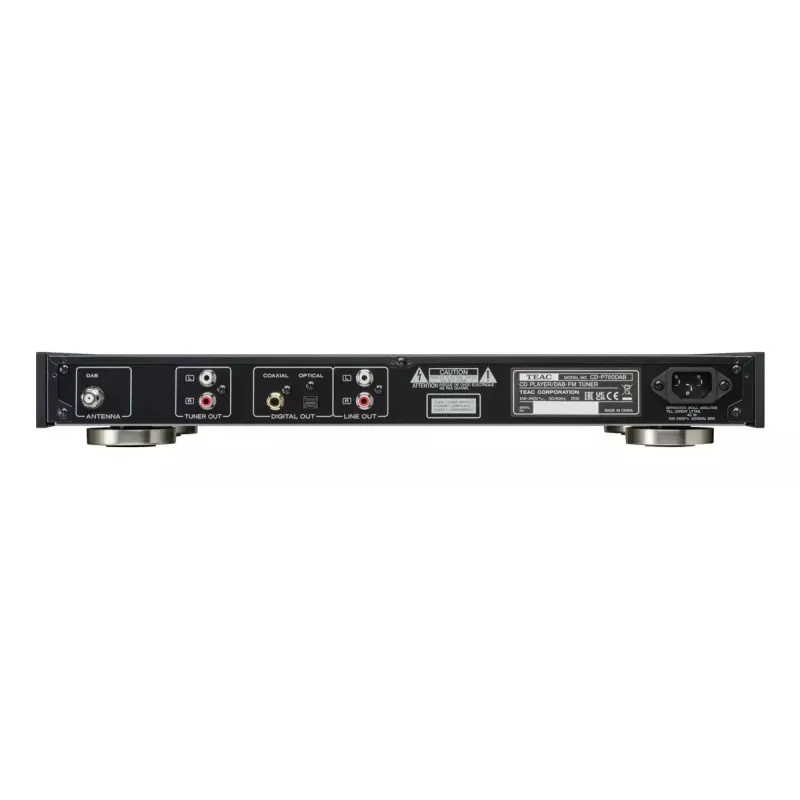 CD-soitin CD-tallennin TEAC CD-P750DAB-B musta DAB+ FM