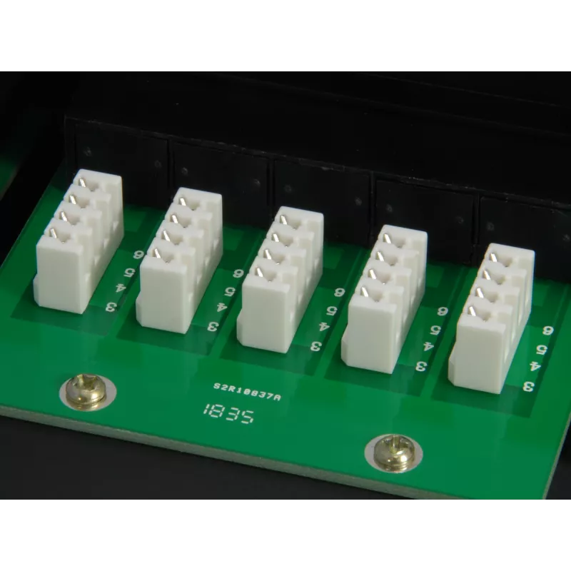 Equip 25-porttinen Cat.3 RJ45 ISDN patch-paneeli, musta