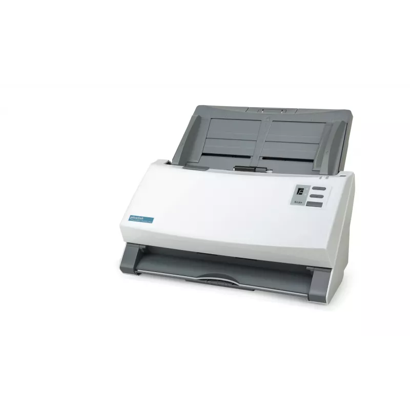 Plustek SmartOffice PS456U Plus ADF-skanneri 600 x 600 DPI A4 harmaa, valkoinen