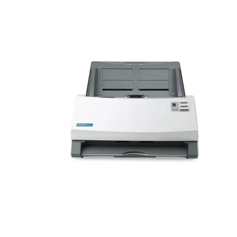 Plustek SmartOffice PS456U Plus ADF-skanneri 600 x 600 DPI A4 harmaa, valkoinen