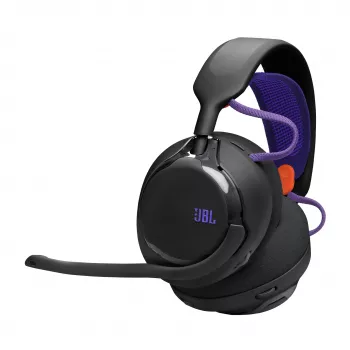 Kuulokkeet JBL Quantum 650 — langaton pelaaminen, Bluetooth, USB‑C, korvan ympäri, musta, 20–20 000 Hz, 331,5 g