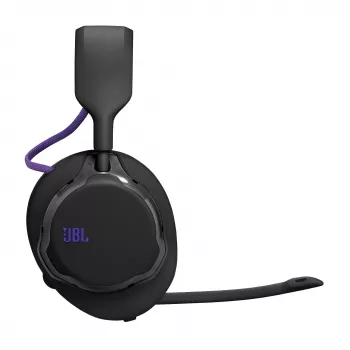 Kuulokkeet JBL Quantum 650 — langaton pelaaminen, Bluetooth, USB‑C, korvan ympäri, musta, 20–20 000 Hz, 331,5 g