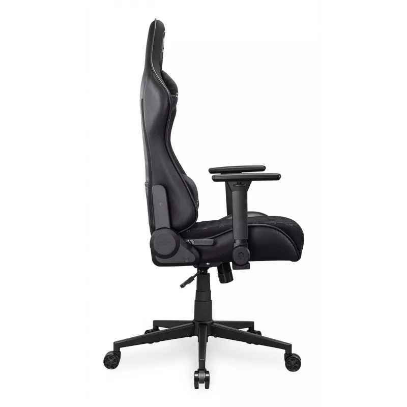 Yleispelituoli COUGAR Gaming Armor One V2 Gold F verhoiltu istuin musta kulta