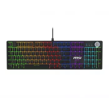 MSI FORGE GK320 Red mekaaninen pelinäppäimistö, QWERTZ DE