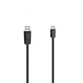 USB-kaapeli Hama 00200657 1 m USB A USB C USB 3.2 Gen 2 10 Gbit/s musta