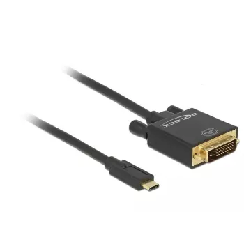 USB-C - DVI-sovitin DeLOCK 3 m 85322