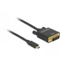 USB-C - DVI-sovitin DeLOCK 3 m 85322