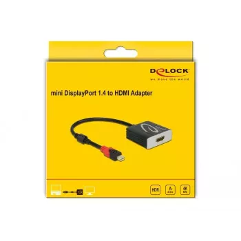 Aktiivinen Mini DisplayPort 1.4 - HDMI -sovitin DeLOCK 65302