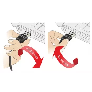 DeLOCK USB-kaapeli 2 m USB 2.0 A - Micro-B uros/uros
