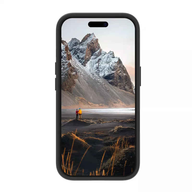 Suojakotelo dbramante1928 Iceland Ultra D3O MS Kick iPhone 17e/16e/15/14/13, 15,5 cm (6,1 inch), musta