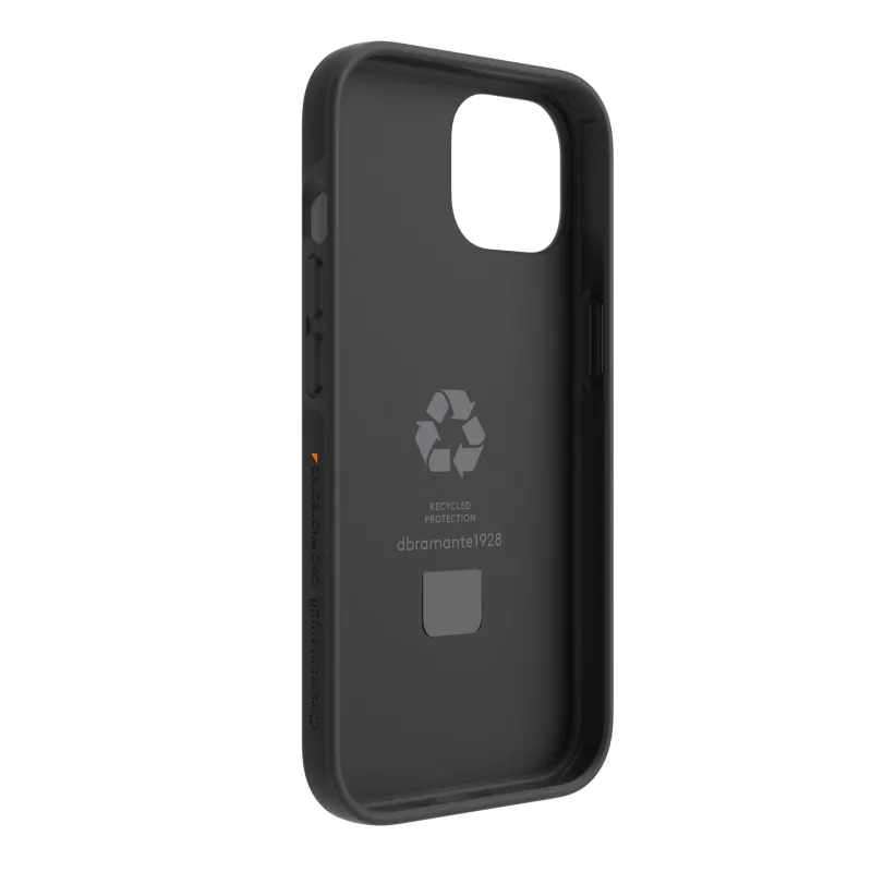 Suojakotelo dbramante1928 Iceland Ultra D3O MS Kick iPhone 17e/16e/15/14/13, 15,5 cm (6,1 inch), musta
