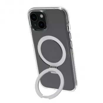 Takakansi dbramante1928 Iceland Ultra Apple iPhone 15:lle jalustalla, MagSafe-yhteensopiva
