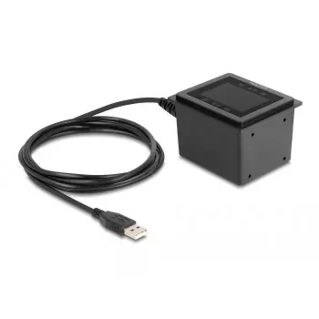 DeLOCK USB-viivakoodilukija 1D ja 2D johdollinen kiinteään asennukseen
