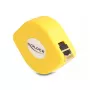 DeLOCK RJ45-kelakaapeli Cat.6A STP 1,5 m musta keltainen