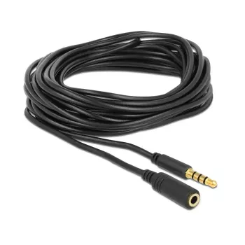 Audiokaapeli DeLOCK 84669 5 m 3,5 mm musta