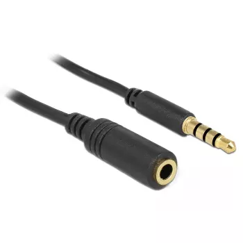Audiokaapeli DeLOCK 84669 5 m 3,5 mm musta