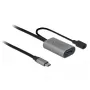 USB-kaapeli DeLOCK 85391 USB 3.2 Gen 1 5 m USB-A USB-C musta harmaa