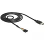 USB-kaapeli DeLOCK 1,8 m USB2.0-A/TTL 6-pin musta