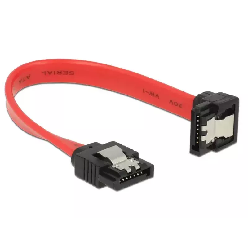 SATA-kaapeli DeLOCK 83976 0,1 m 7-pin musta punainen