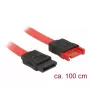 SATA-kaapeli DeLOCK 83956 1 m SATA 7-pin musta punainen