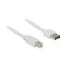 USB-kaapeli DeLOCK 5 m USB2.0-A/USB2.0-B