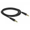 Audiokaapeli DeLOCK 85697 2 m 3,5 mm musta