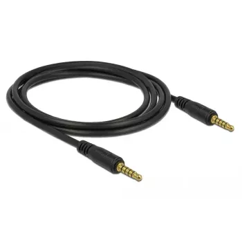 Audiokaapeli DeLOCK 85697 2 m 3,5 mm musta