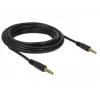 Audiokaapeli DeLOCK 85699 5 m 3,5 mm musta