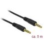 Audiokaapeli DeLOCK 85699 5 m 3,5 mm musta