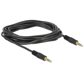Audiokaapeli DeLOCK 3 m 3,5 mm M/M musta