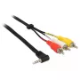 Audiokaapeli DeLOCK 84724 1,5 m 3,5 mm 3 × RCA musta