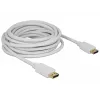 DisplayPort-kaapeli DeLOCK 84861 7 m valkoinen