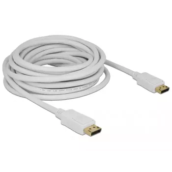 DisplayPort-kaapeli DeLOCK 84861 7 m valkoinen