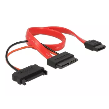 SATA-kaapeli DeLOCK 0,3 m punainen