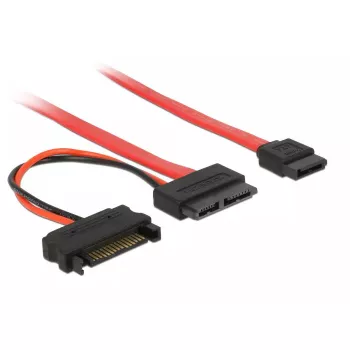 SATA-kaapeli DeLOCK 0,3 m punainen