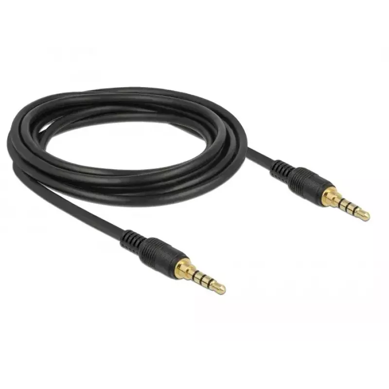 DeLOCK 85601 audiokaapeli 3 m 3,5 mm musta