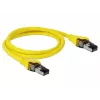 Verkkokaapeli DeLOCK 86581 RJ-45 Cat8.1 1 m keltainen