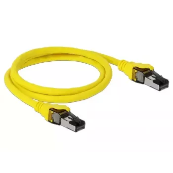 Verkkokaapeli DeLOCK 86581 RJ-45 Cat8.1 1 m keltainen