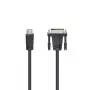 Hama 00205018 videokaapeli-adapteri 1,5 m HDMI Type-A (Standard) DVI-D musta