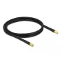 Antennikaapeli DeLOCK RP-SMA-uros RP-SMA-naaras LMR/CFD300 1 m