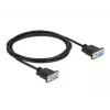 Sarjakaapeli RS-232 DeLOCK 87472 2 m naaras-naaras
