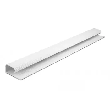 Kaapelikanava DeLOCK 20884 pöydän alle 57x25 mm 400 mm 2 kpl valkoinen